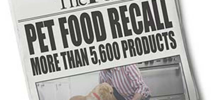 Pet Deaths Prompt Recall of Pet Food